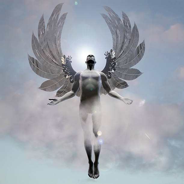 Heavenward Angel stock photo