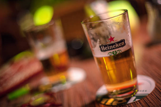 Heineken Beer stock photo