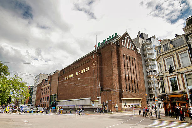 Heineken Experience, Amsterdam, Netherlands stock photo