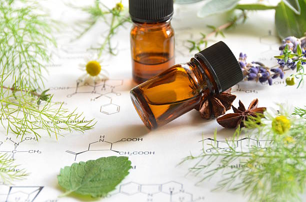 herbal apothecary stock photo