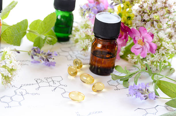 herbal apothecary stock photo