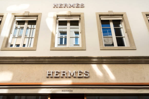 Hermes brand store in Luxembourg Luxembourg city, 