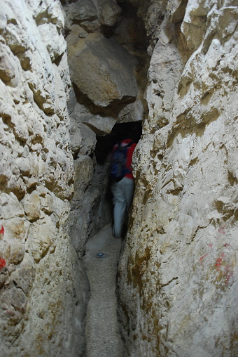 Entrance to Hezekiah's tunnel