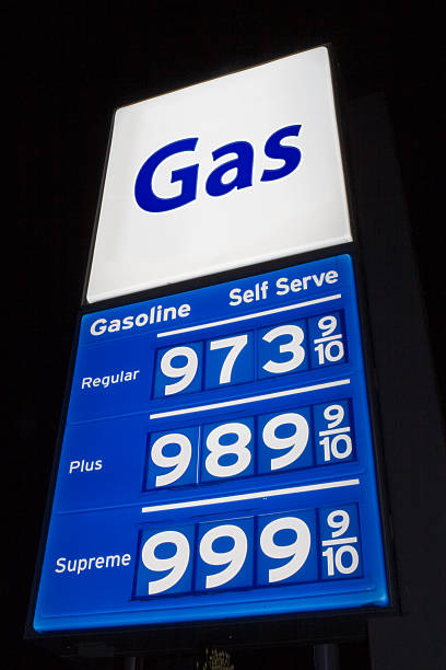 High Gas Prices stock photo