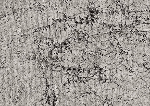 High Resolution Artist's Jute Primed Canvas Crushed Grunge Texture stock photo