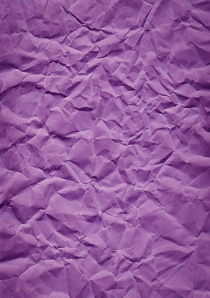 High Resolution Crushed Watercolor Paper Purple Grunge Vignetted Texture stock photo