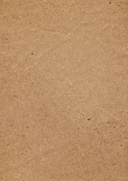 Hi-Res Old Recycle Brown Kraft Paper Painted Grunge Texture stock photo