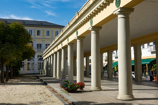 Historic art nouveau colonnade