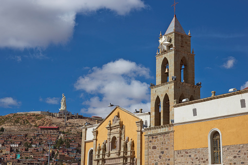 Historic Church in Oruro, Bolivia