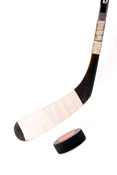 Hockey He shoots and scores... hockey stick stock pictures, royalty-free photos & images