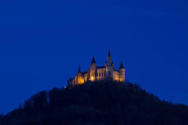 Hohenzollern castle stock photo