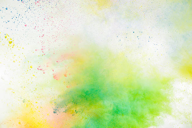 Holi powder in many colors Color Powder for Holi Festival. Often used in India and music festivals wundervisuals stock pictures, royalty-free photos & images