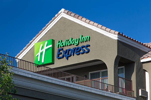 holiday-inn-express-sign-picture-id495668777