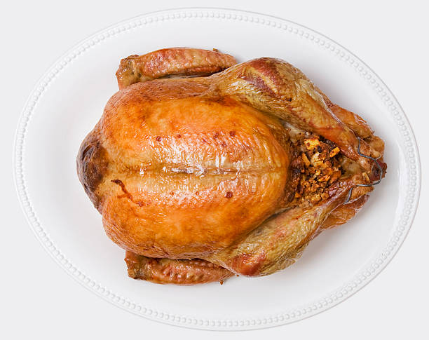 Holiday Turkey: Top View stock photo