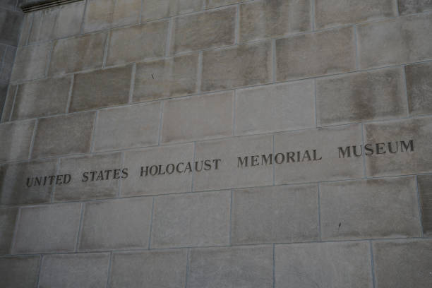 Holocaust Memorial stock photo