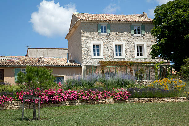 Home in Provence, France stock photo