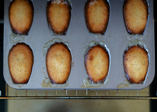 bánh tự làm: bánh madeleine - madeleines hình ảnh sẵn có, bức ảnh & hình ảnh trả phí bản quyền một lần