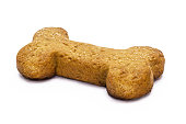 istock Homemade bone shaped dog food biscuit, healthy dog food 1330433946