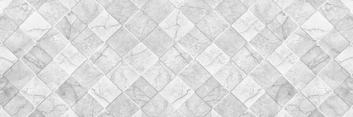 Horizontal Elegant White Ceramic Tile Texture For Pattern And