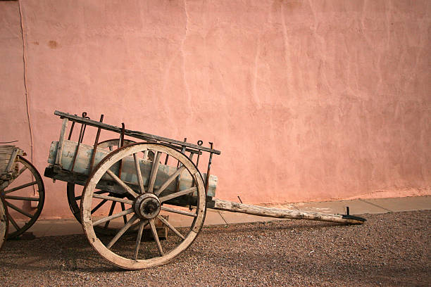 Horzontal Wagon cart stock photo