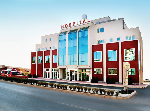 Hospital A hospital(medical center). hospital building stock pictures, royalty-free photos & images