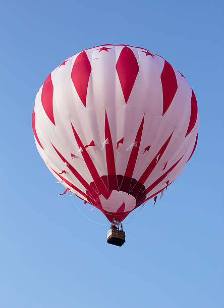 Hot Air Balloon Festival in Metamora, MI stock photo