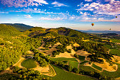 istock Hot Air Ballooning over Napa Valley, CA 1266820580