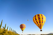 istock Hot Air Balloons, Temecula, California, wine country 1364994001
