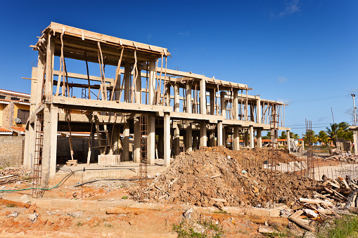 House Construction Stock Photo - Download Image Now - iStock