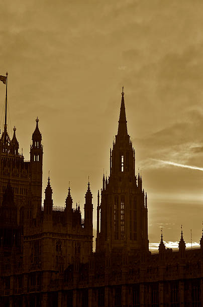 Houses of Parliament stock photo