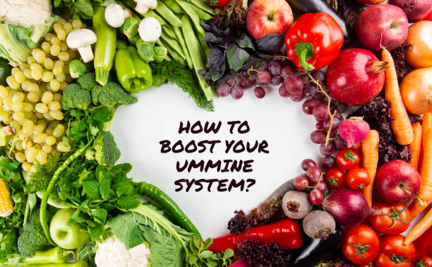 how to boost your immune system? - alimentos sistema imunitário imagens e fotografias de stock