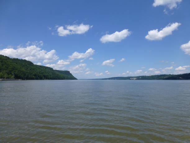 Hudson River stock photo