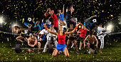 istock Huge multi sports collage taekwondo, tennis, soccer, basketball, etc 1364827675