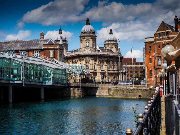 Hull City Skyline OLYMPUS DIGITAL CAMERA hull stock pictures, royalty-free photos & images
