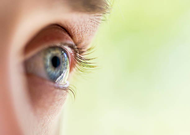 human eye macro human eye cataract stock pictures, royalty-free photos & images
