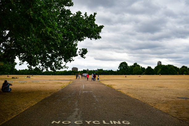 Hyde Park, London stock photo