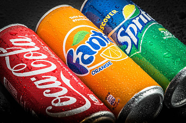 Ice Cold Beverages stock photo