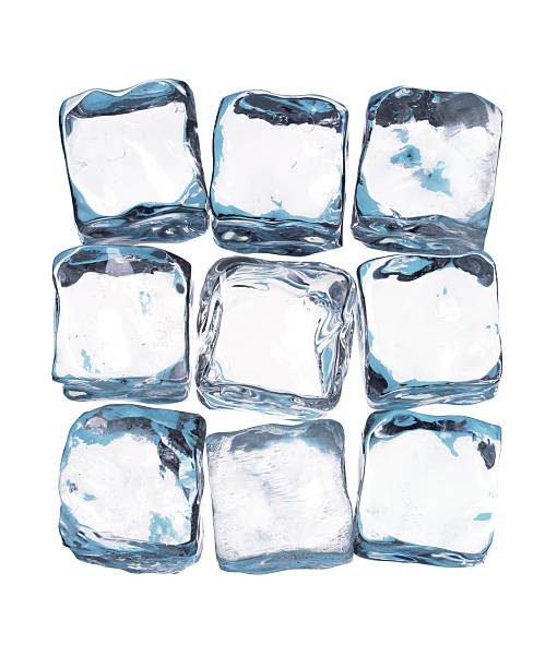 Ice cubes 9 XXL stock photo