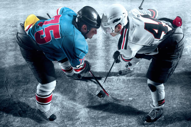 Best Hockey Face Off Stock Photos, Pictures & Royalty-Free Images - iStock