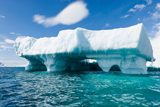Iceberg Architecture stock photo