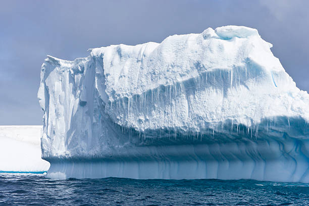 Iceberg Sculpture stock photo