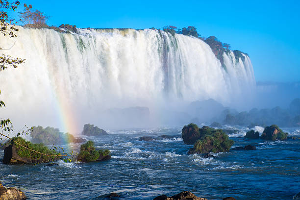 Iguacu Waterfalls stock photo
