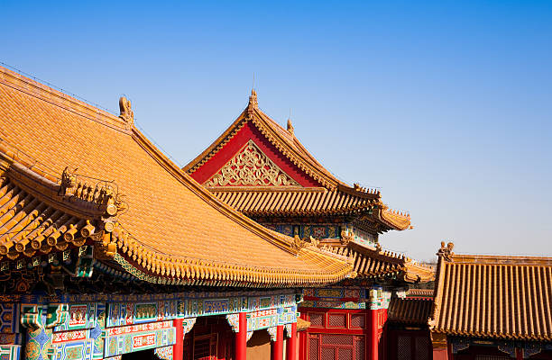 Imperial Palace of  Forbidden City stock photo