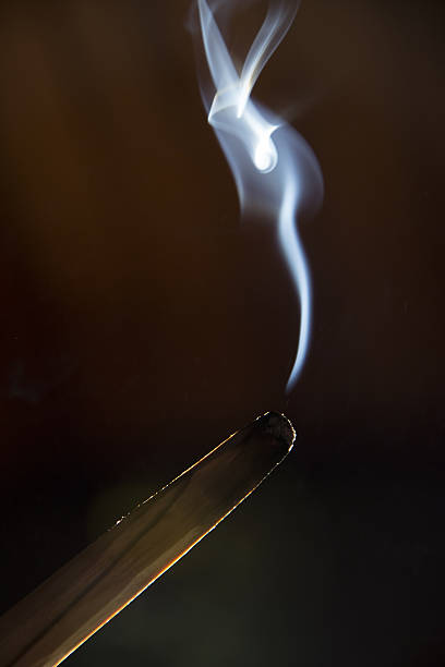 incense stock photo