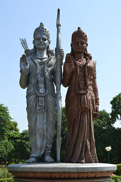India, indian Gods Indian Gods - statues. vishnu stock pictures, royalty-free photos & images