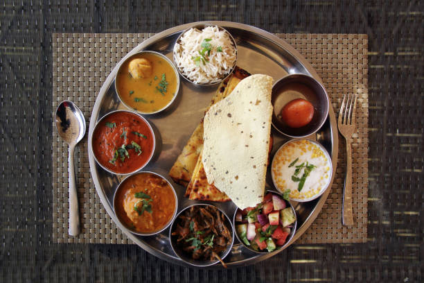 Indian food stock photo