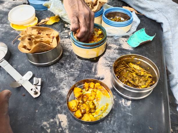Indian local food stock photo