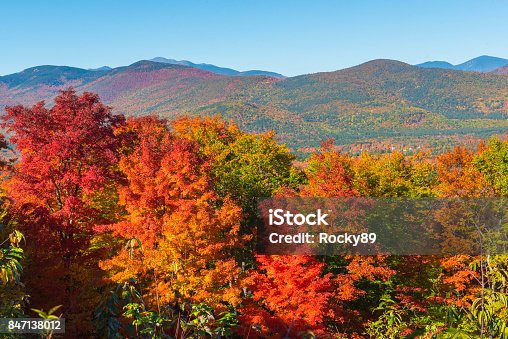 istock Indian Summer in New Hampshire, USA 847138012