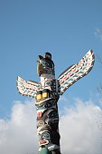 istock Indian Totem Poles at Vancouver Stanley Park 184112608