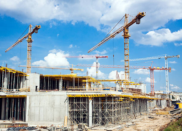industry construction stock photo